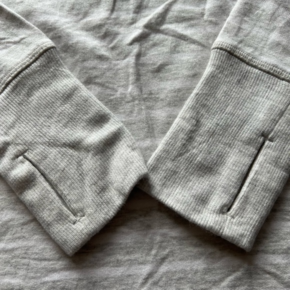 ❤️ATHLETA CRISS CROSS MODAL SWEATSHIRT DRESS/TUNIC TOP-S-GREY MINI STRIPE❤️ - Picture 9 of 14